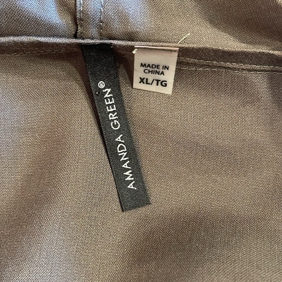 Amanda Green XL drawstring cargo pants and pocketed hooded jacket in army green - Picture 9 of 16